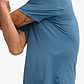 Hoka Essential Tee - חולצת טי שרוול קצר אסנשיאל לגברים בצבע לבן שמנת