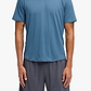 Hoka Essential Tee - חולצת טי שרוול קצר אסנשיאל לגברים בצבע לבן שמנת