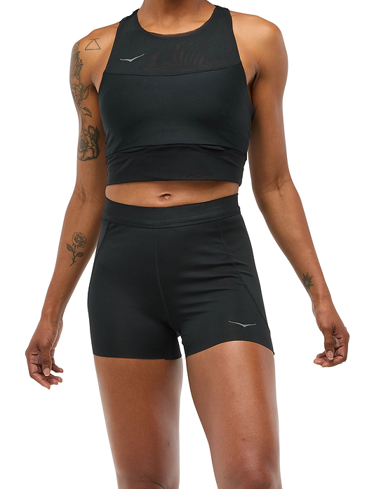 HOKA Novafly 3'' Knit Short - מכנסי ריצה והליכה לנשים נובה פליי