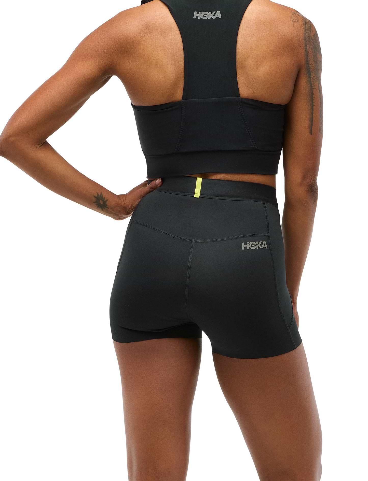 HOKA Novafly 3'' Knit Short - מכנסי ריצה והליכה לנשים נובה פליי