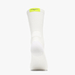 HOKA Clifton 10 Crew Run Sock - גרבי ריצה קליפטון 10 גבוהים בצבע לבן