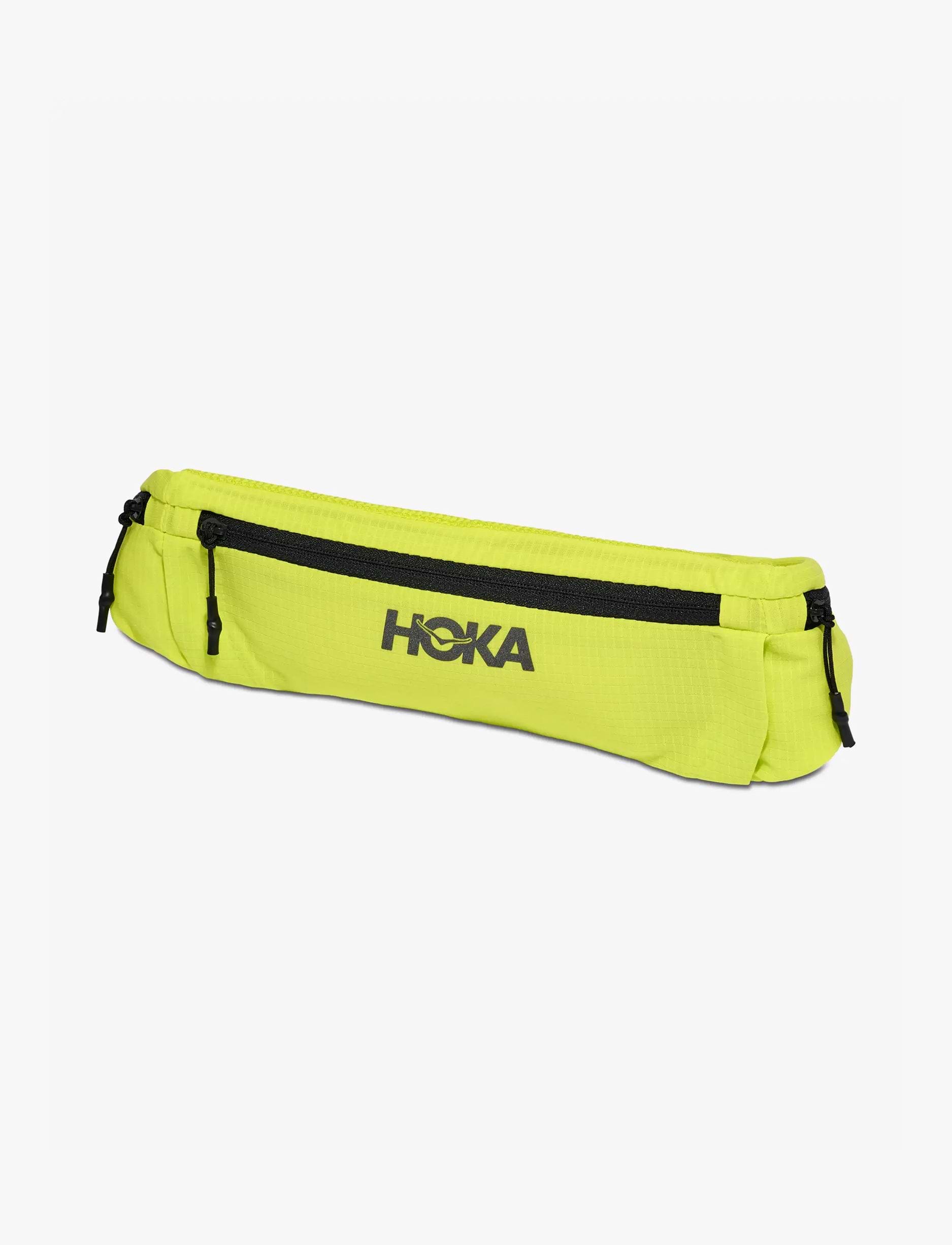 HOKA HOKA RUN BELT - פאוצ' ריצה בצבע סיטרוס