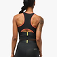 HOKA RACE DAY BRA W - חזיית ריצה למרוצים בצבע שחור