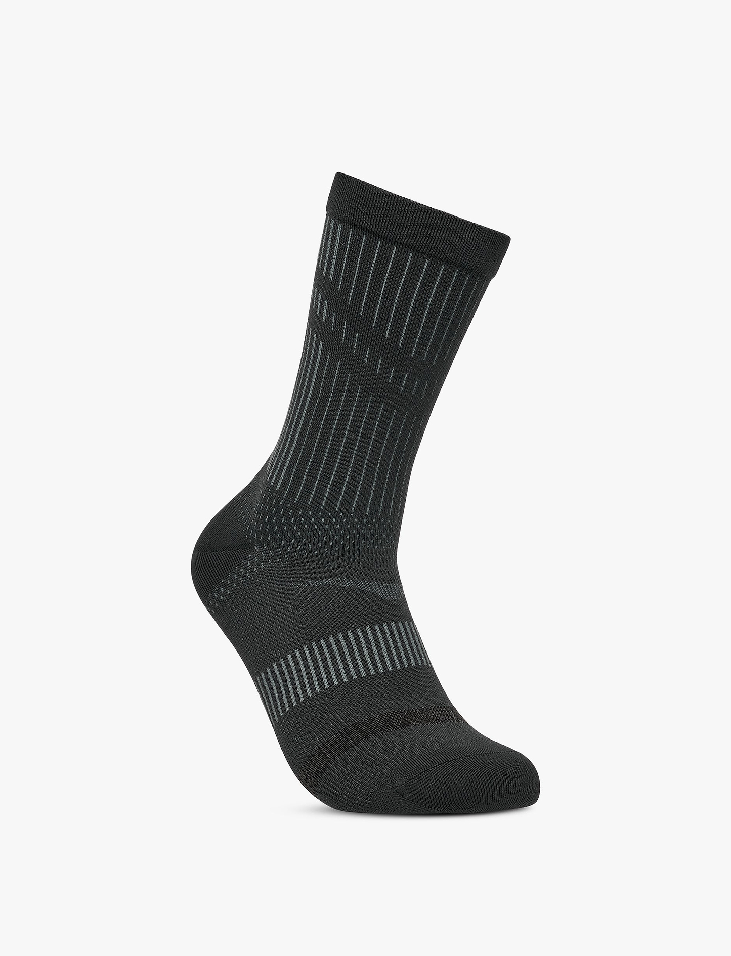 HOKA U TRAIL RUN CREW SOCK - גרבי ריצה בצבע