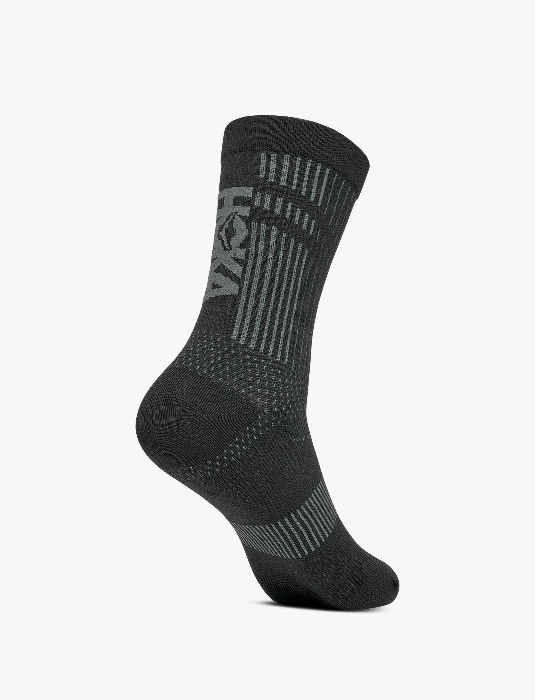 HOKA U TRAIL RUN CREW SOCK - גרבי ריצה בצבע