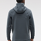 Hoka Essential Recovery Hoodie - סווטשירט הוקה לגברים בצבע נייבי דהוי