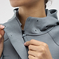 Hoka Essential Recovery Hoodie - סווטשירט הוקה לנשים בצבע כחול צפחה