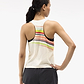 Hoka Race Day Singlet -  גופיית ספורט הוקה לנשים בצבע אלבסטר פלייר