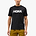 HOKA CORE LOGO CTN SS TEE  - חולצה קצרה הוקה לגברים בצבע שחור