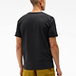 HOKA CORE LOGO CTN SS TEE  - חולצה קצרה הוקה לגברים בצבע שחור