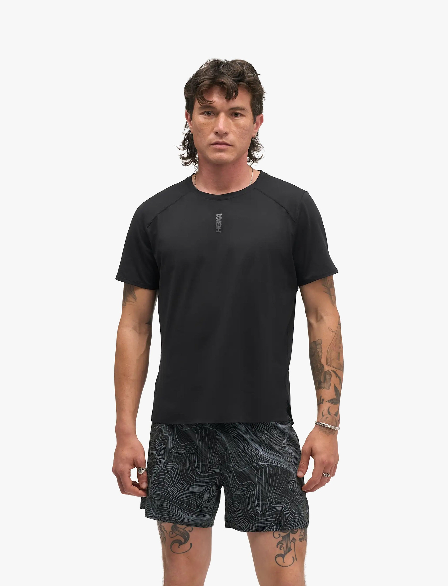HOKA Everyrun Short Sleeve – חולצת ריצה קצרה הוקה אווריראן לגברים