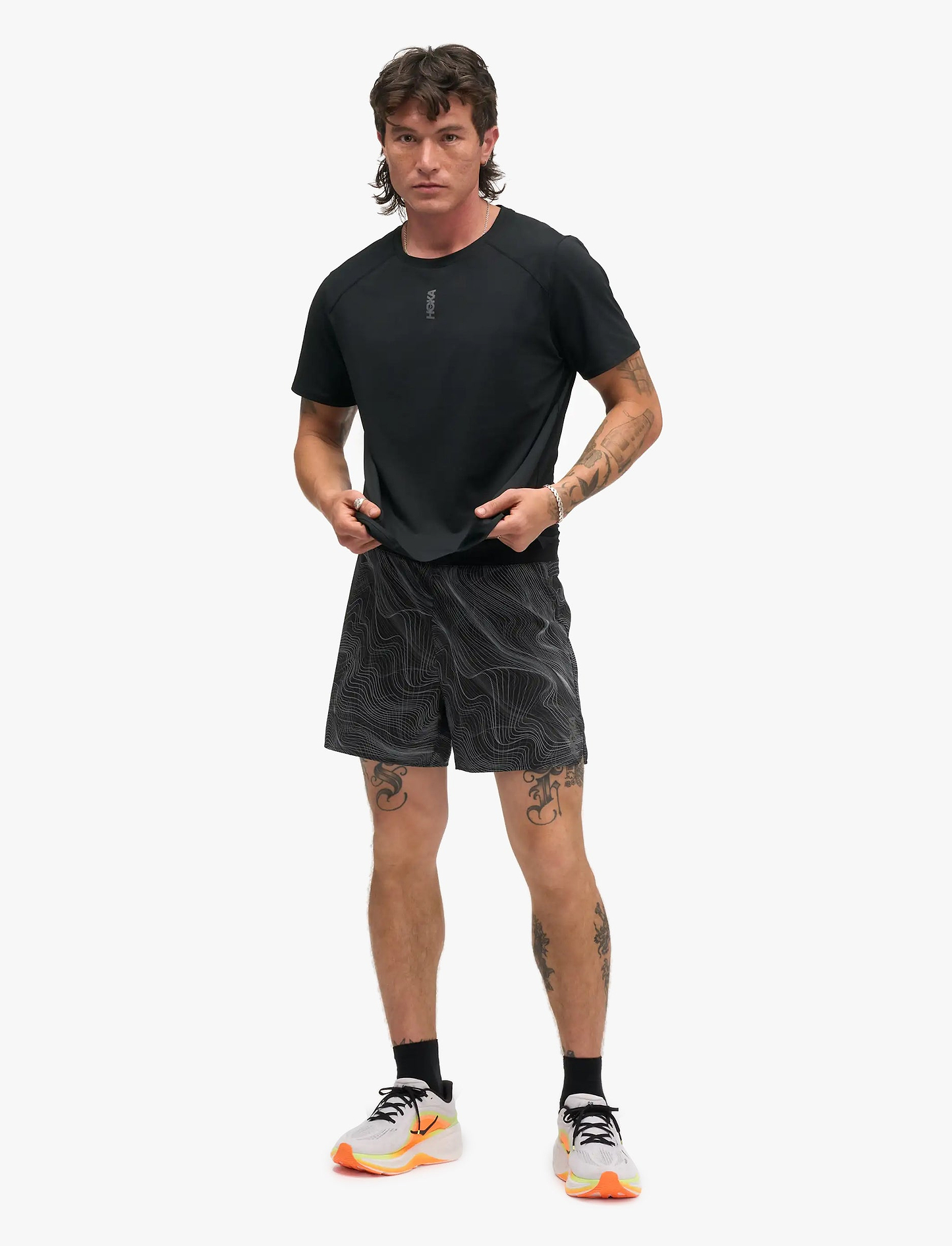 HOKA Everyrun Short Sleeve – חולצת ריצה קצרה הוקה אווריראן לגברים