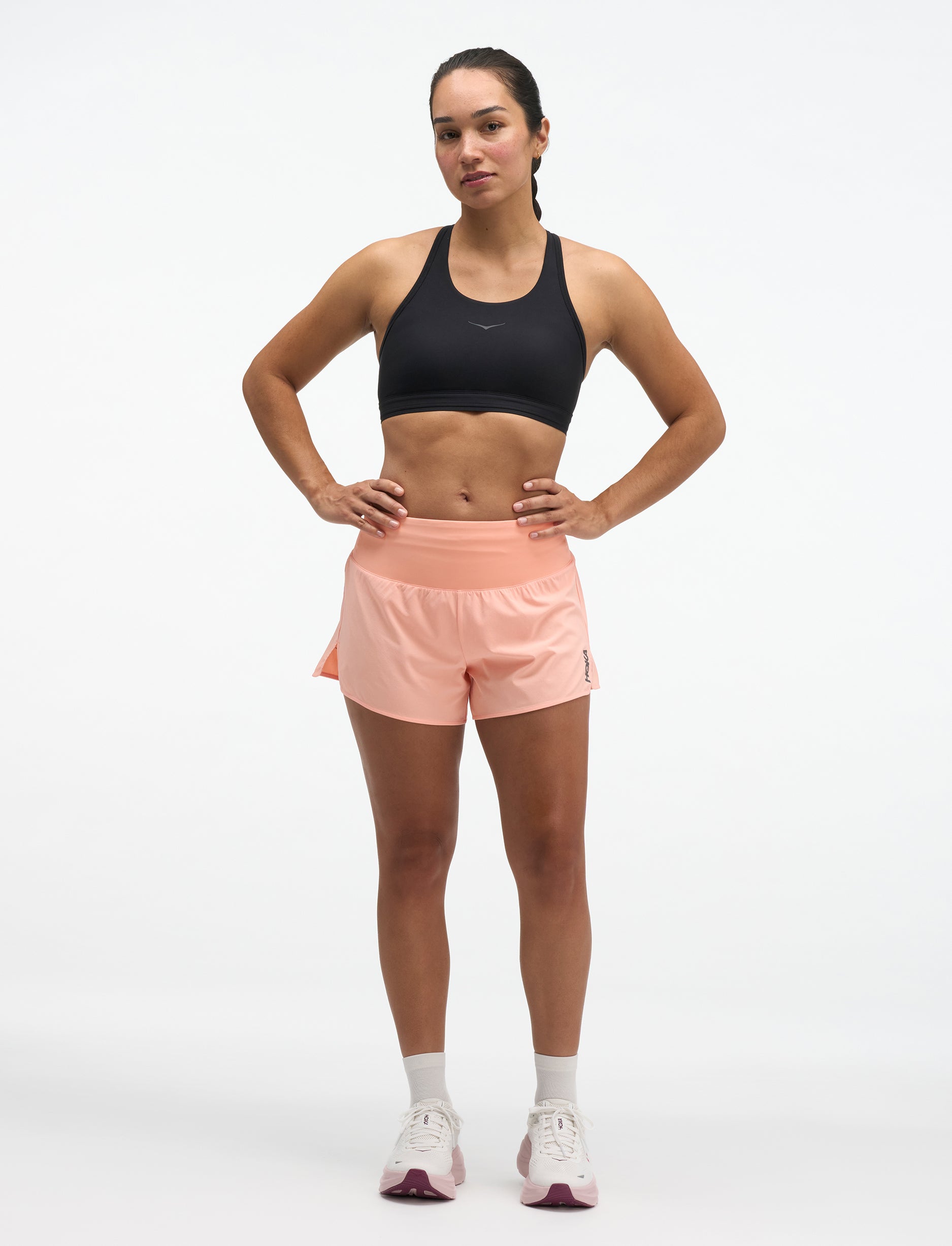 HOKA Glide Short MR 3.5" Brief - מכנסי ריצה קצרים הוקה לנשים