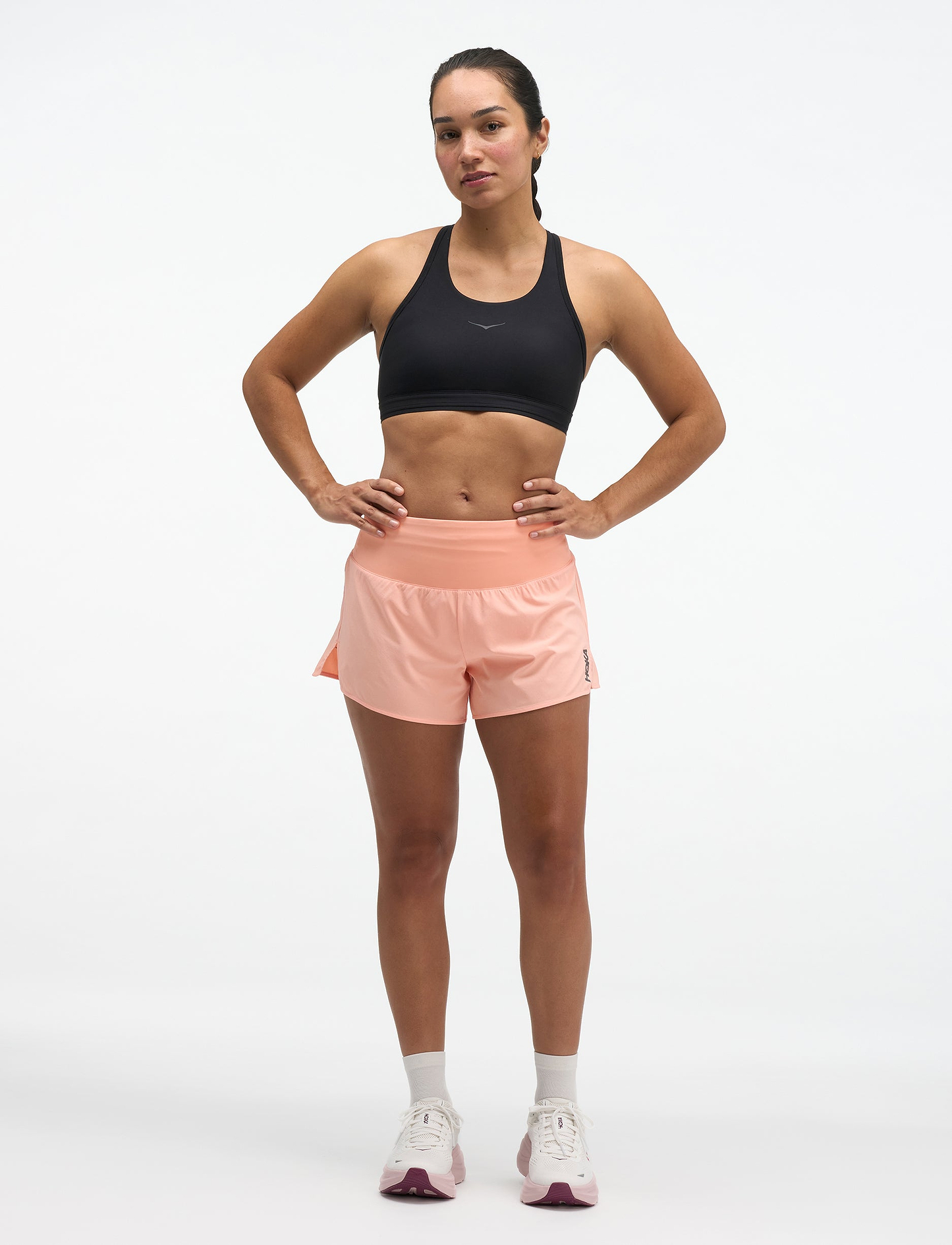 HOKA Glide Short MR 3.5" Brief - מכנסי ריצה קצרים הוקה לנשים