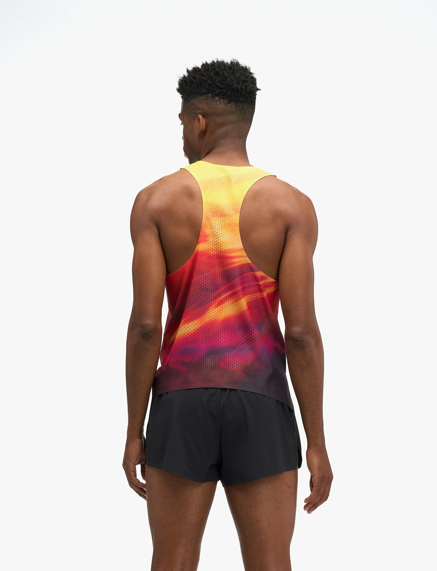 HOKA Race Day Singlet TR Print - גופיית ריצה הוקה לגברים