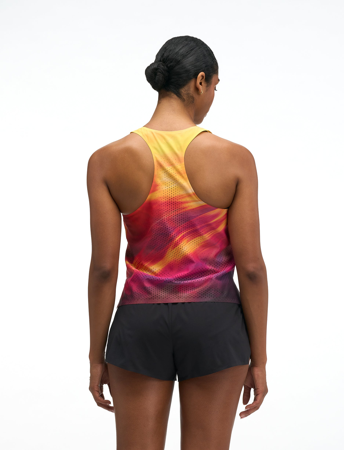 HOKA Race Day Singlet TR Print - גופיית ריצה הוקה לנשים