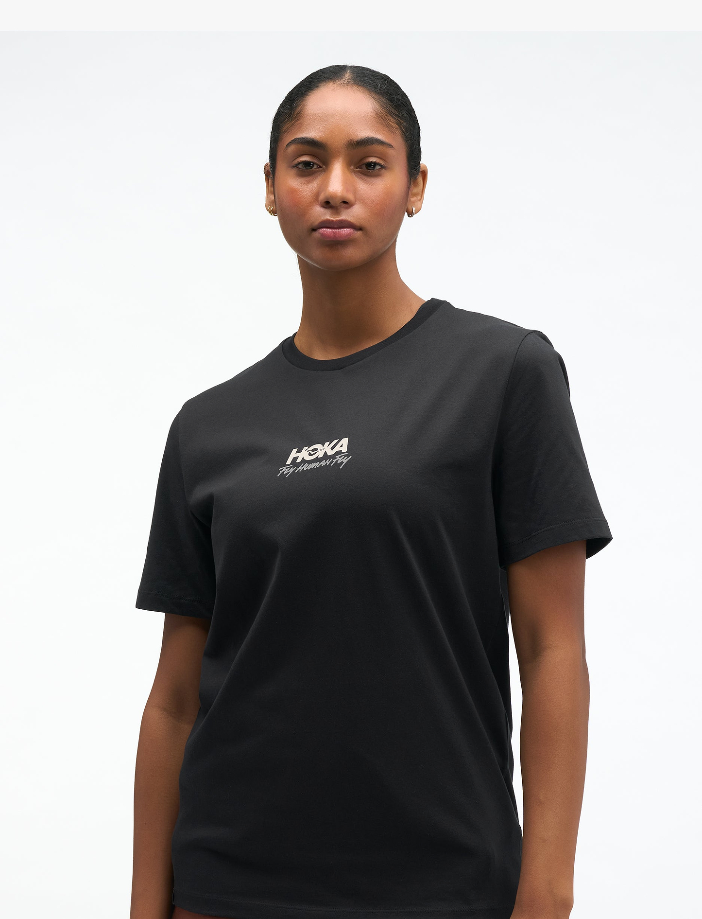 HOKA Mosaic Logo Cotton SS Tee - חולצת טי שירט הוקה