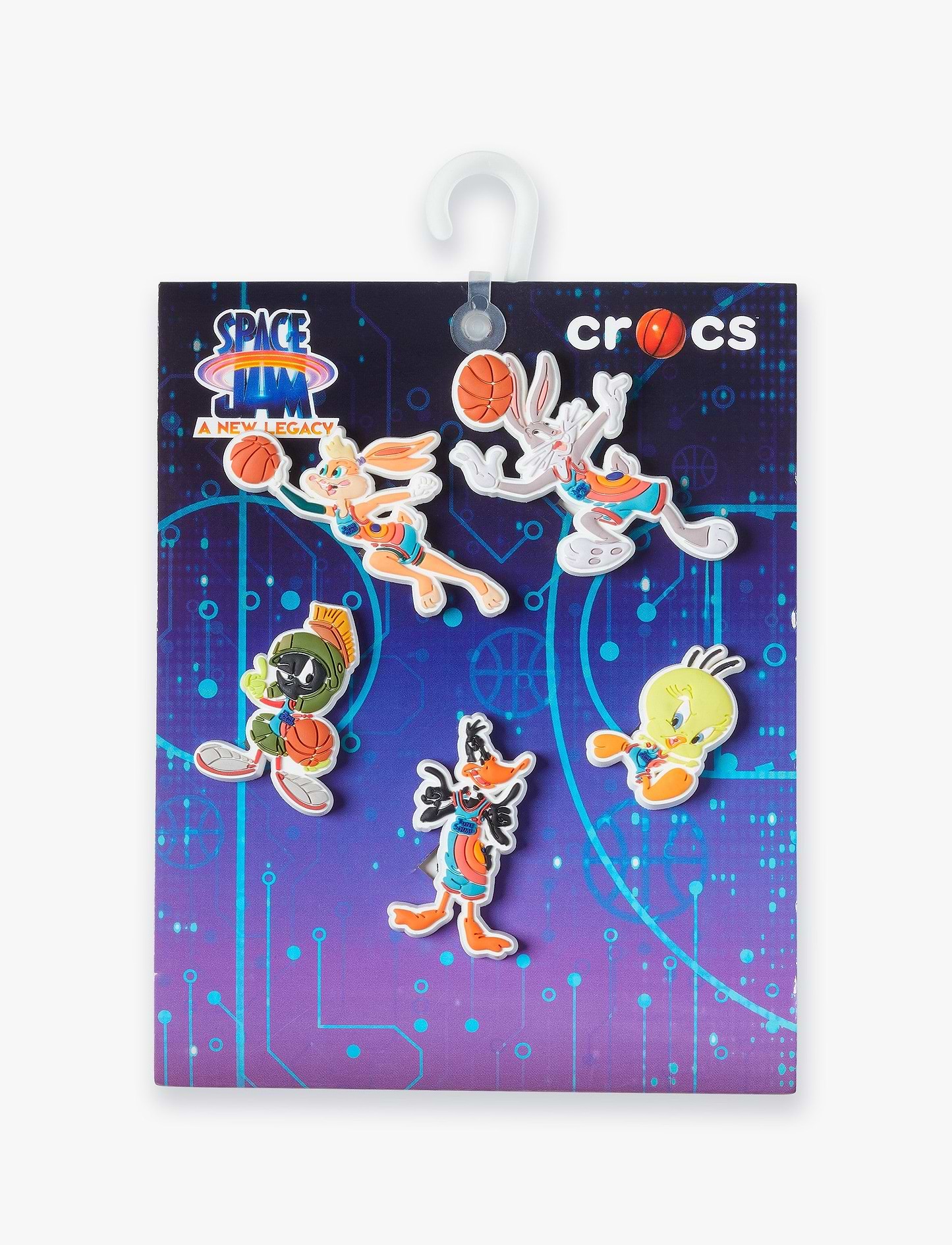 Crocs Jibbitz charms Space Jam 5 Pack - מארז ג'יביטים קרוקס