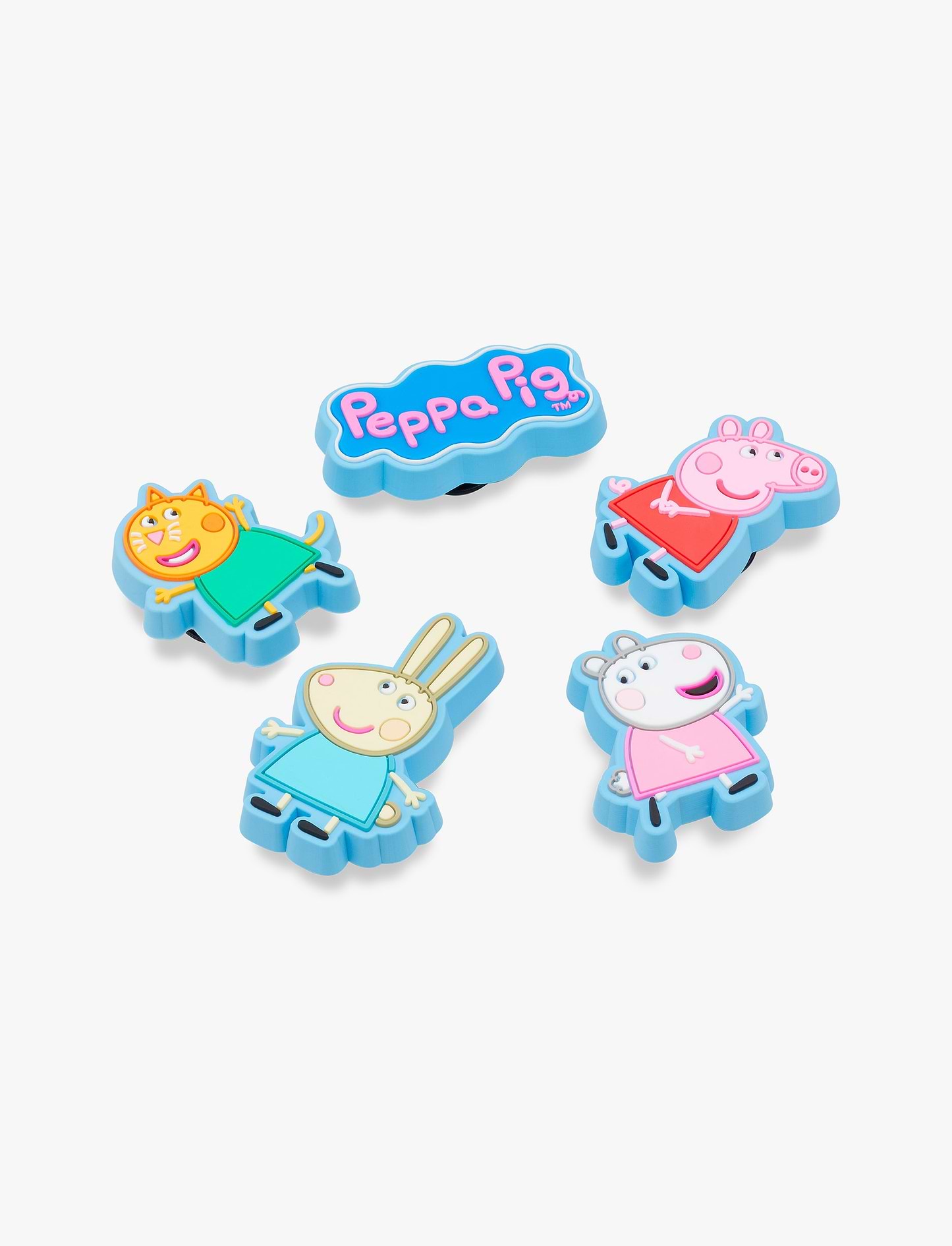 Crocs Jibbitz Peppa Pig - מארז 5 ג'יביטים קרוקס