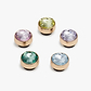 Crocs Jibbitz Gold and Gem  - מארז 5 ג'יביטים קרוקס
