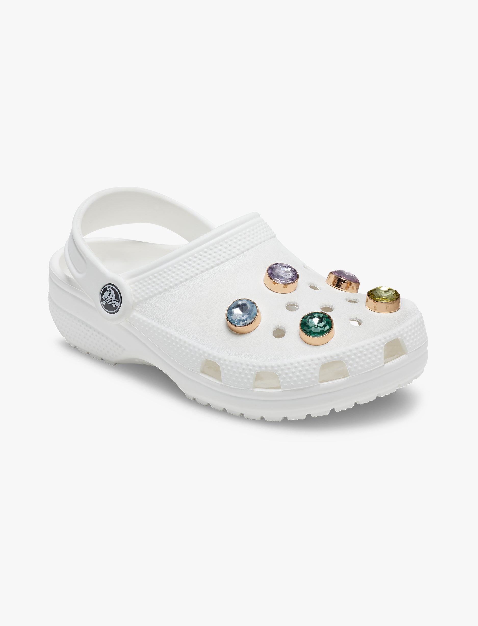 Crocs Jibbitz Gold and Gem  - מארז 5 ג'יביטים קרוקס