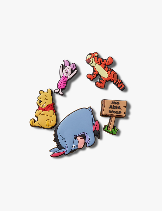 Crocs Jibbitz charms WinnieThe Pooh - מארז 5 ג'יביטים קרוקס