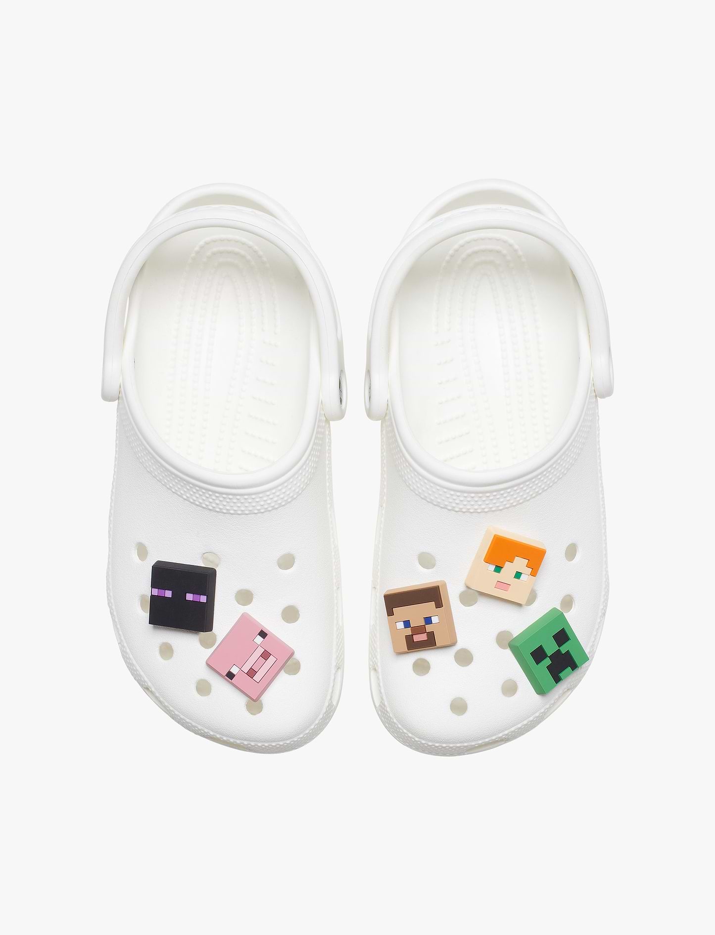 Crocs Jibbitz charms Minecraft - מארז 5 ג'יביטים קרוקס