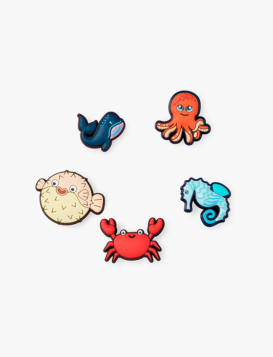 Crocs Sea Friends -  מארז 5 ג'יביטים קרוקס