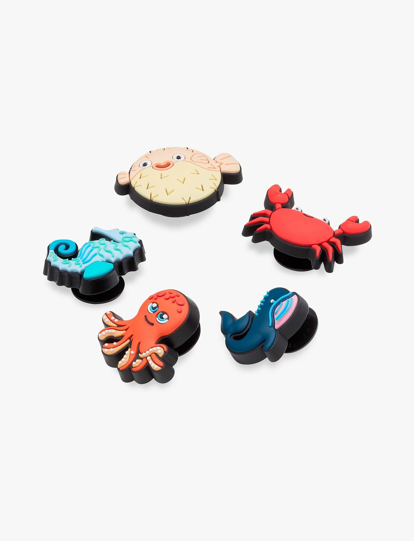 Crocs Sea Friends - מארז 5 ג'יביטים קרוקס