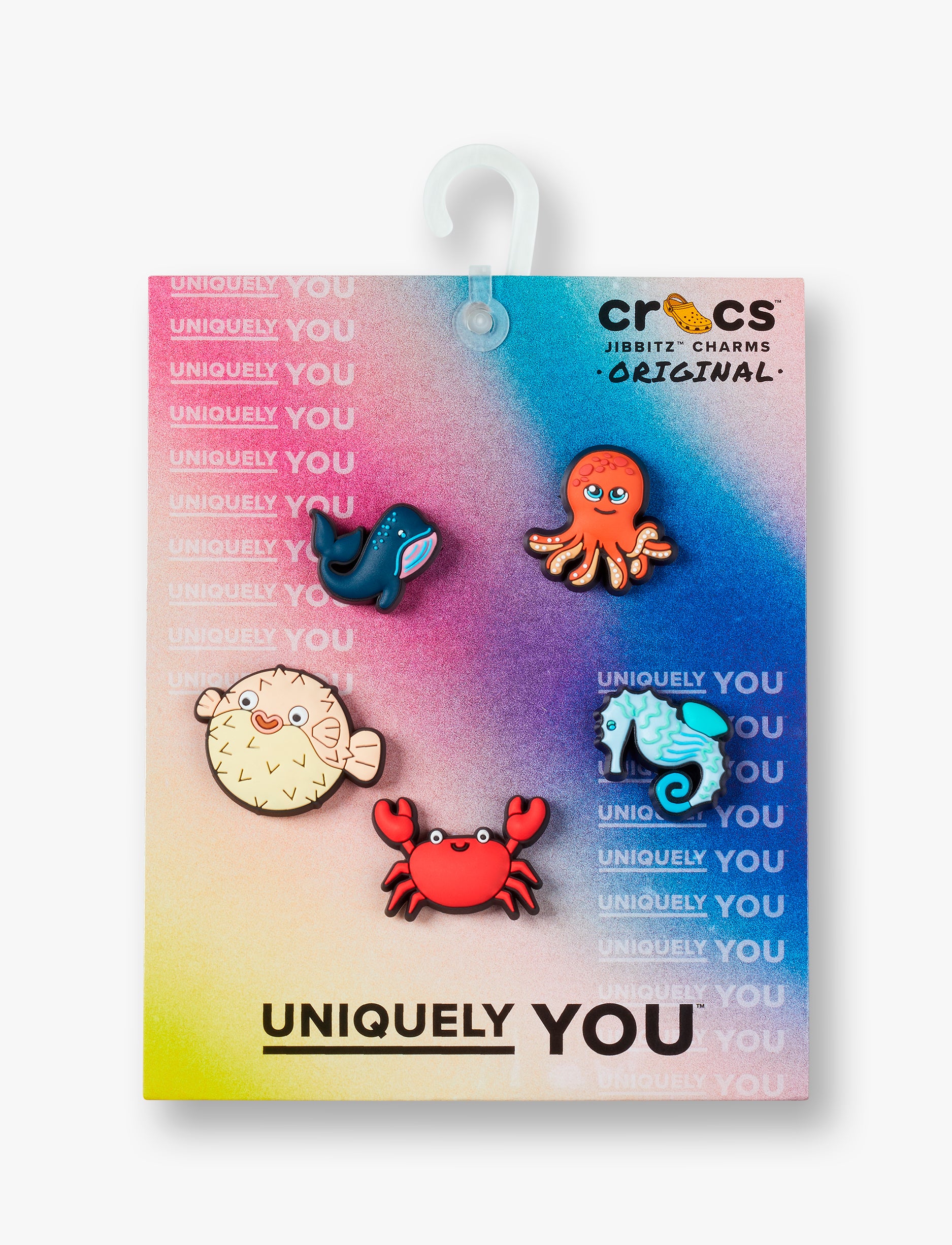 Crocs Sea Friends -  מארז 5 ג'יביטים קרוקס
