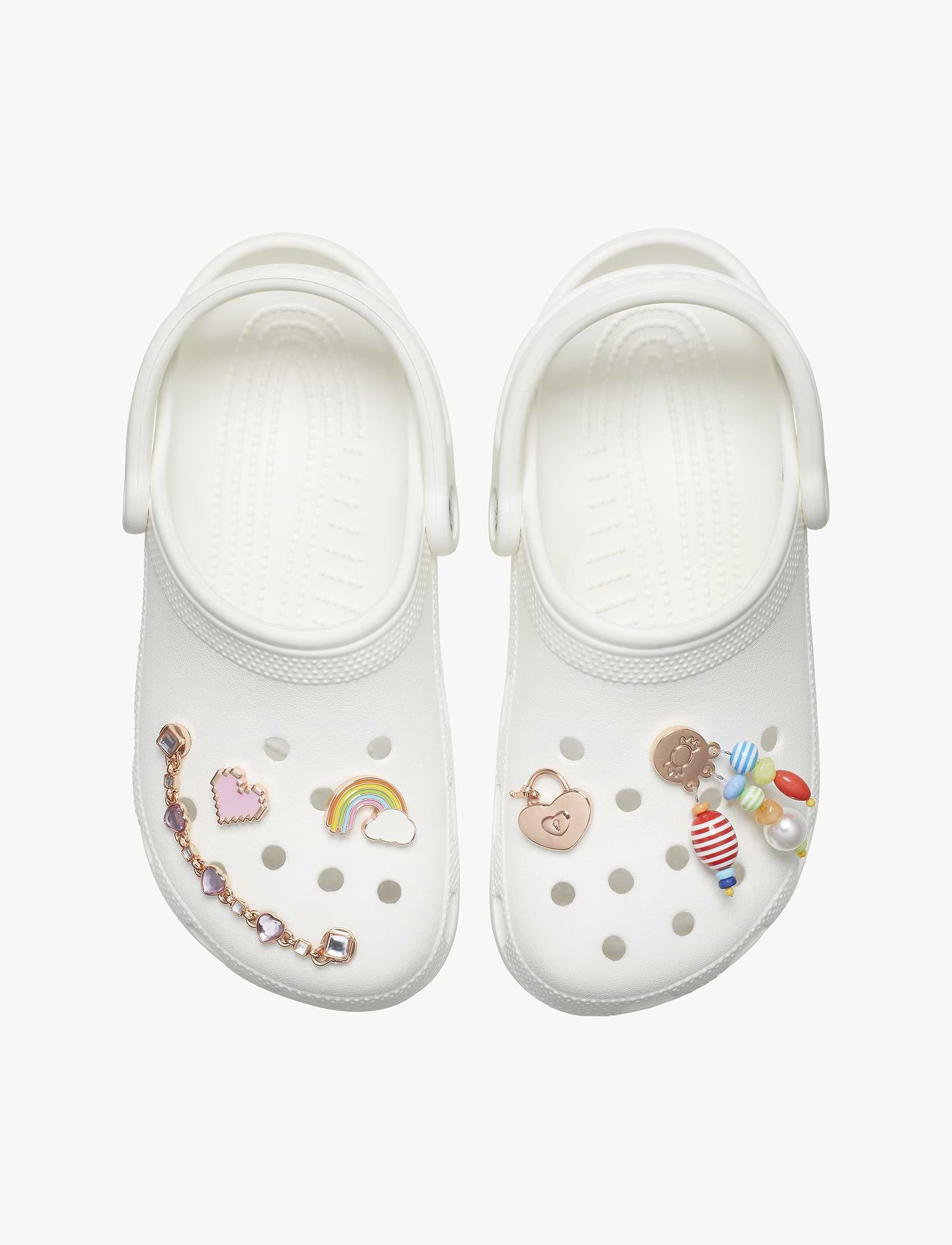 Crocs Jibbitz Shine Like a Diamond - מארז 5 ג'יביטים קרוקס