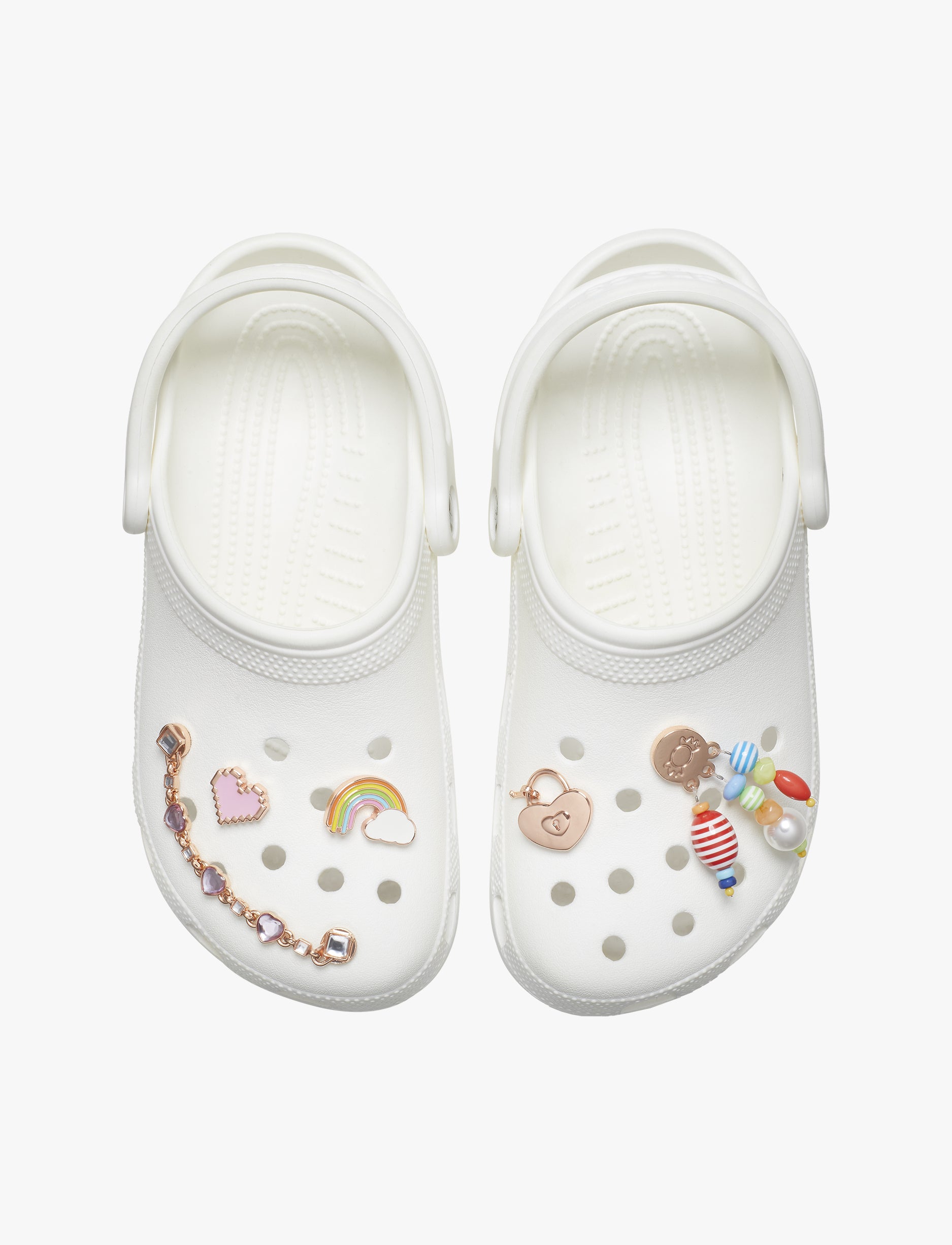 Crocs Jibbitz Shine Like a Diamond - מארז 5 ג'יביטים קרוקס