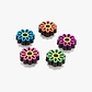 Crocs Jibbitz Lights Up Daisy 5 Pack - מארז ג'יביטים קרוקס עם אורות