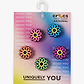Crocs Jibbitz Lights Up Daisy 5 Pack - מארז ג'יביטים קרוקס עם אורות