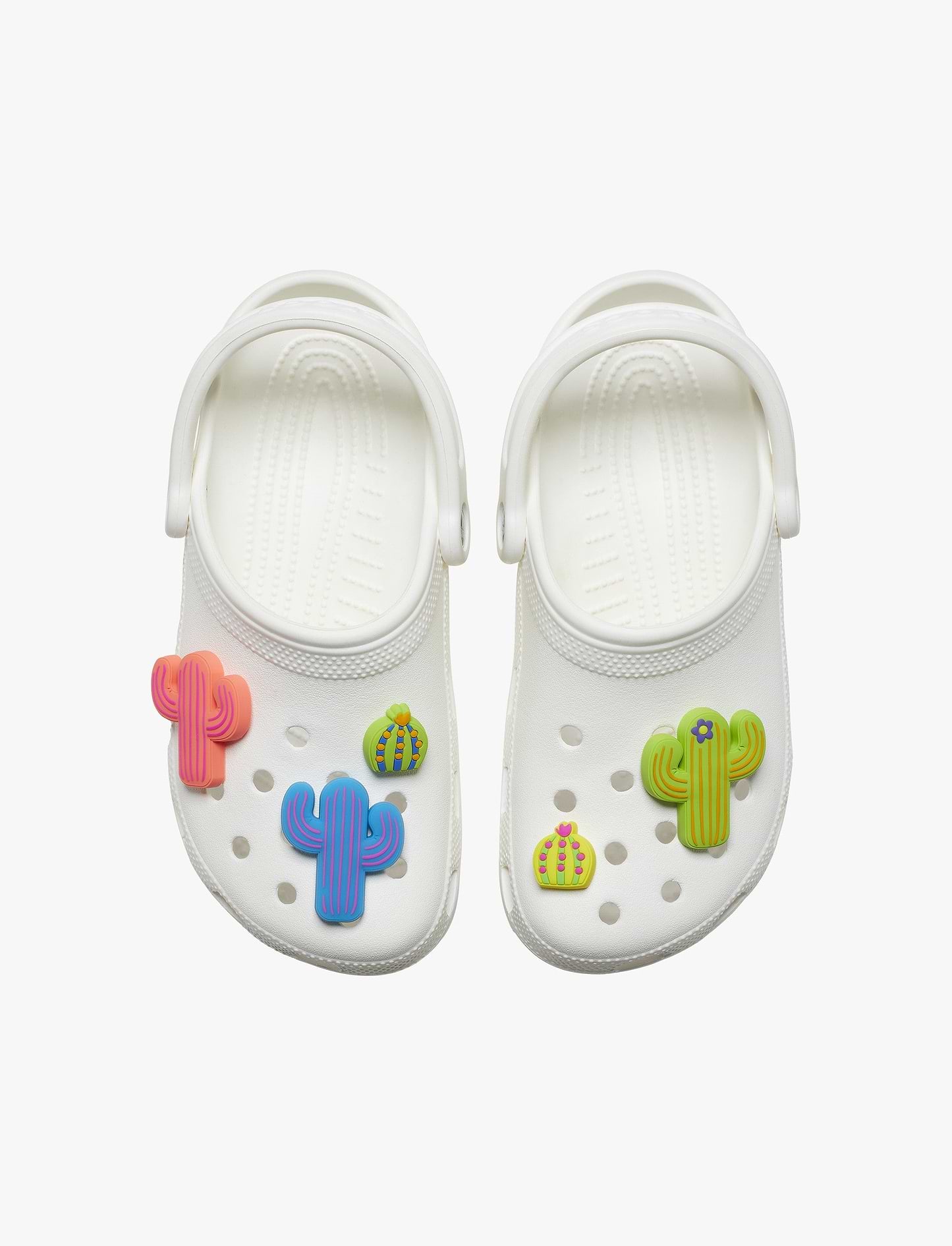 Crocs Jibbitz Lights Up Cacti 5 Pack - מארז ג'יביטים קרוקס עם אורות