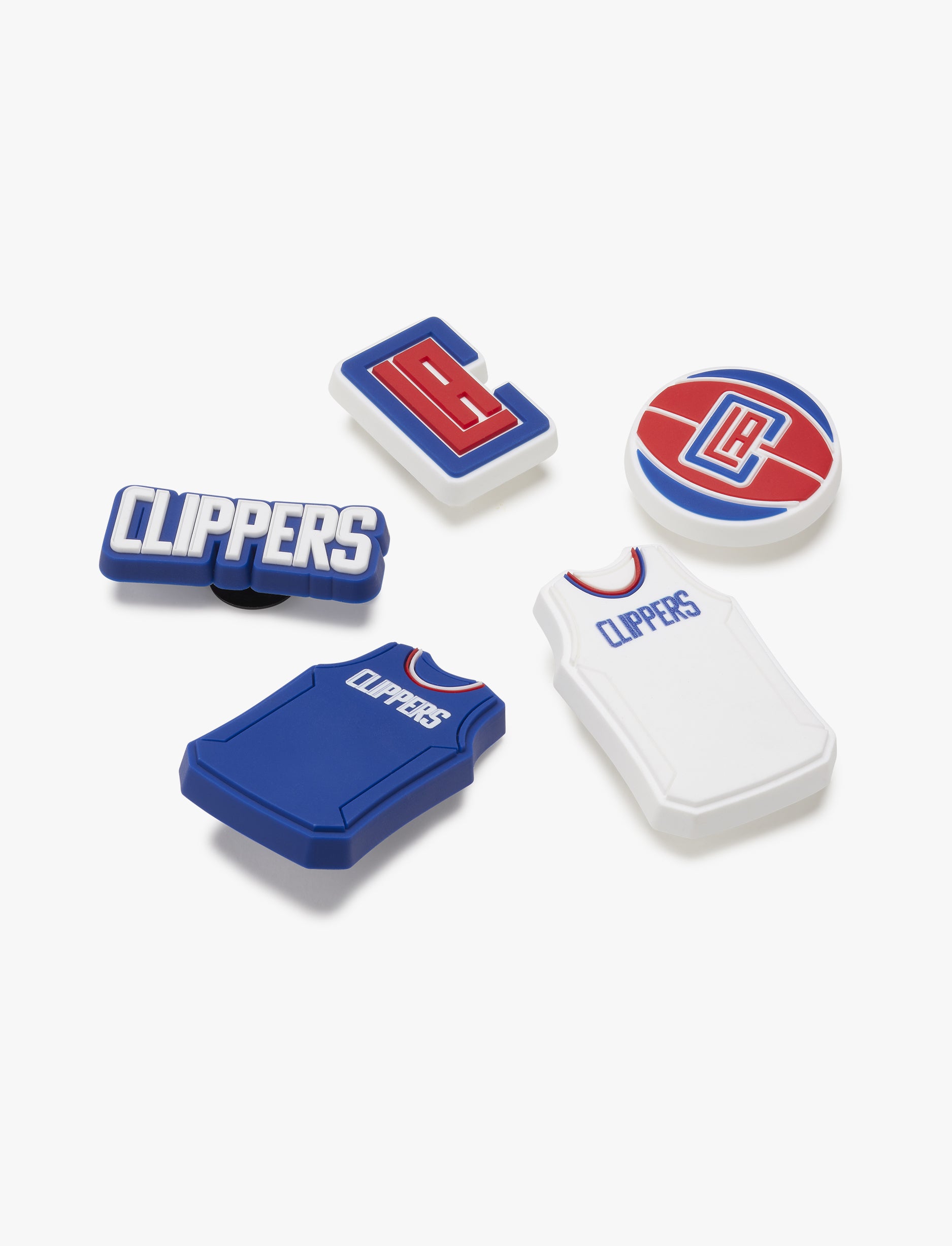 Crocs NBA Los Angeles Clippers -  מארז 5 ג'יביטים קרוקס
