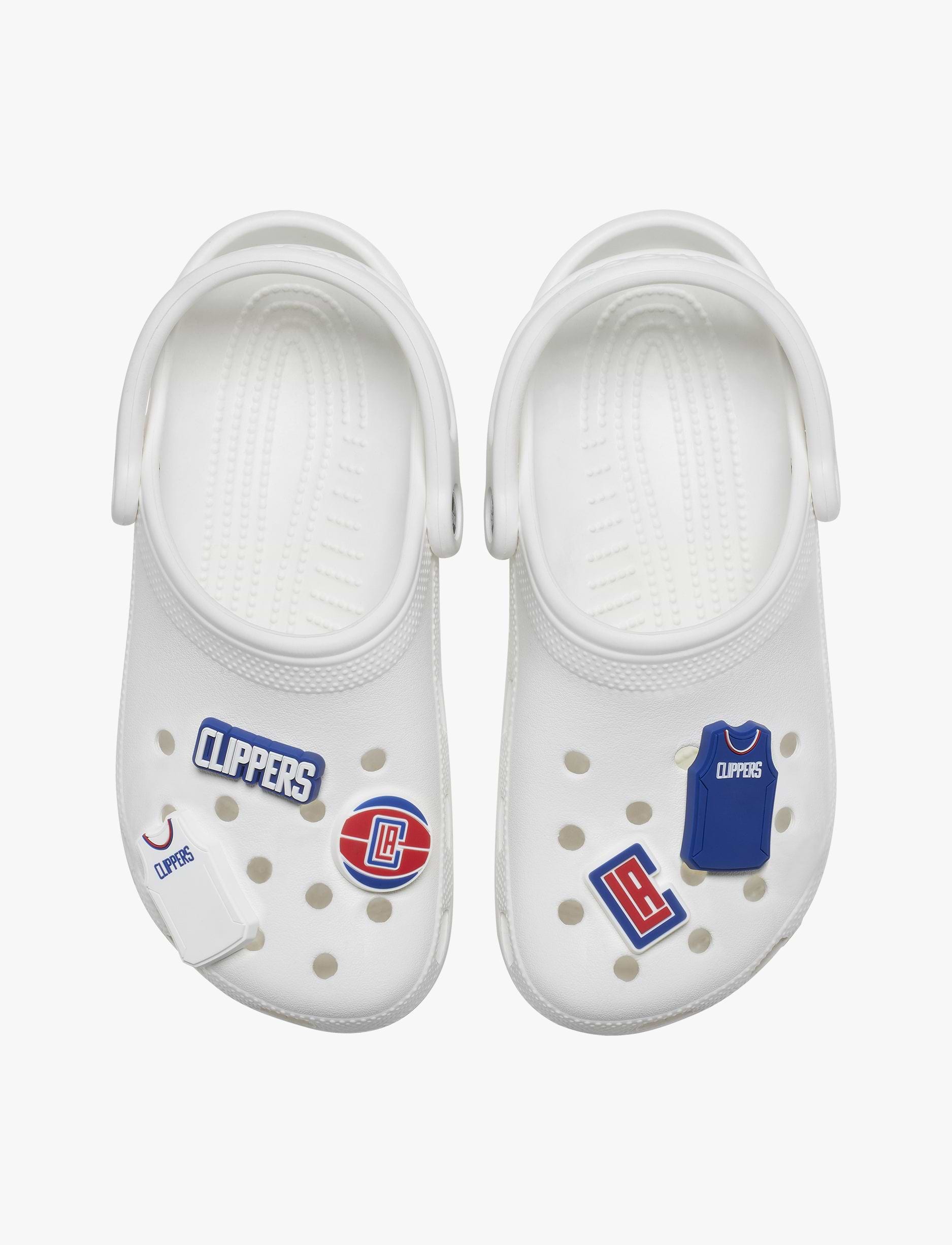 Crocs NBA Los Angeles Clippers -  מארז 5 ג'יביטים קרוקס