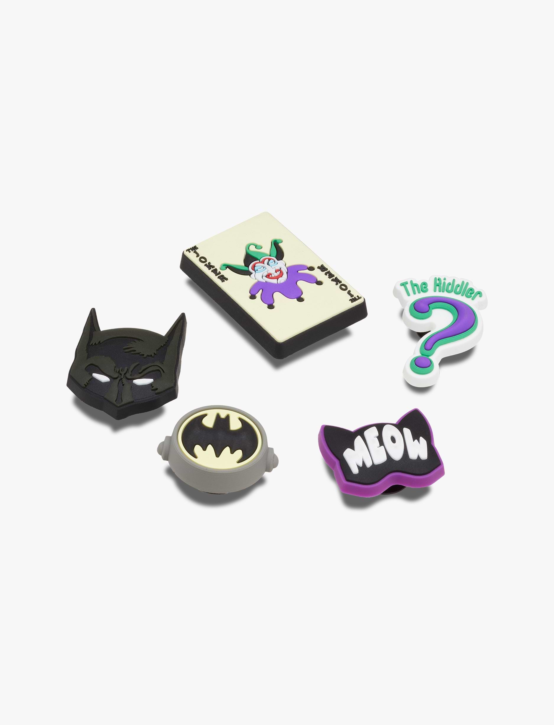 Crocs Jibbitz Batman  - מארז 5 ג'יביטים קרוקס