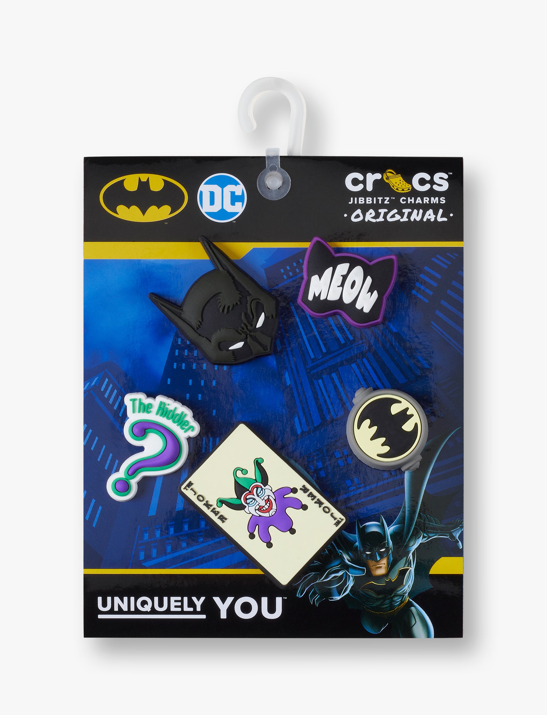 Crocs Jibbitz Batman  - מארז 5 ג'יביטים קרוקס