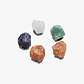 Crocs Jibbitz Gem Rock 5 Pack - מארז 5 ג'יביטים קרוקס אבני חן