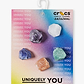 Crocs Jibbitz Gem Rock 5 Pack - מארז 5 ג'יביטים קרוקס אבני חן