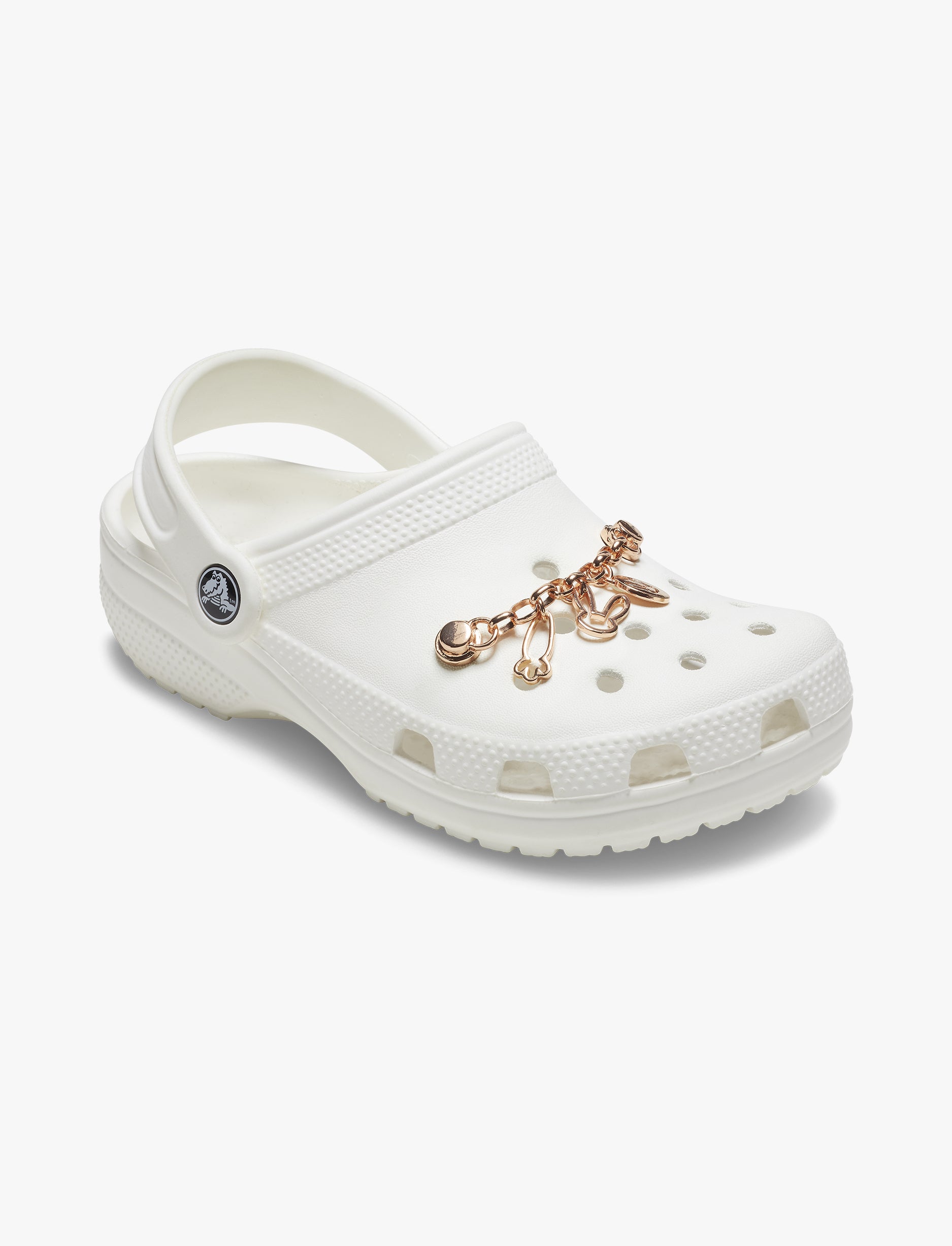 Crocs Jibbitz Bunny Gold Chain - מארז 5 ג'יביטים קרוקס