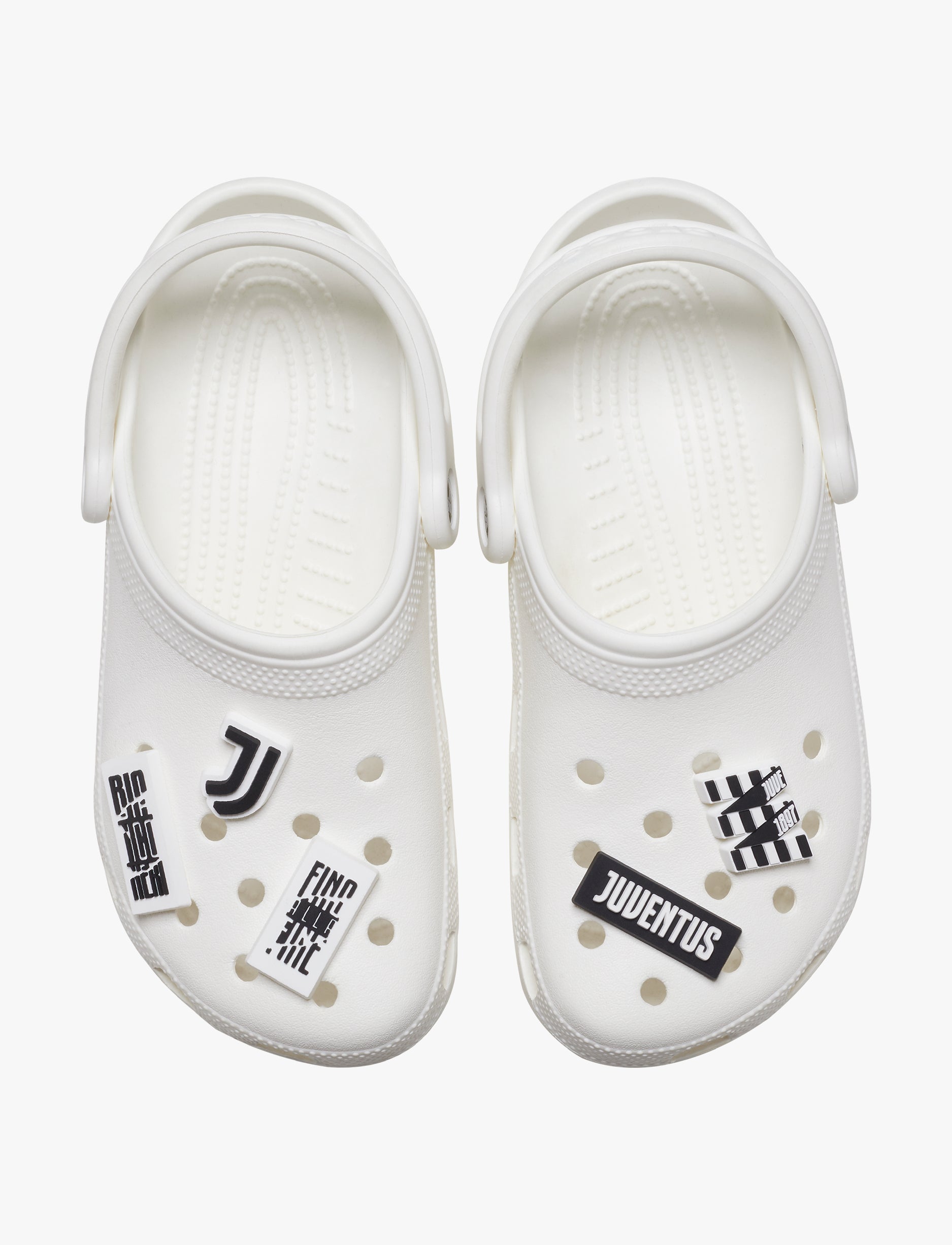 Crocs Jibbitz Juventus - מארז 5 ג'יביטים קרוקס