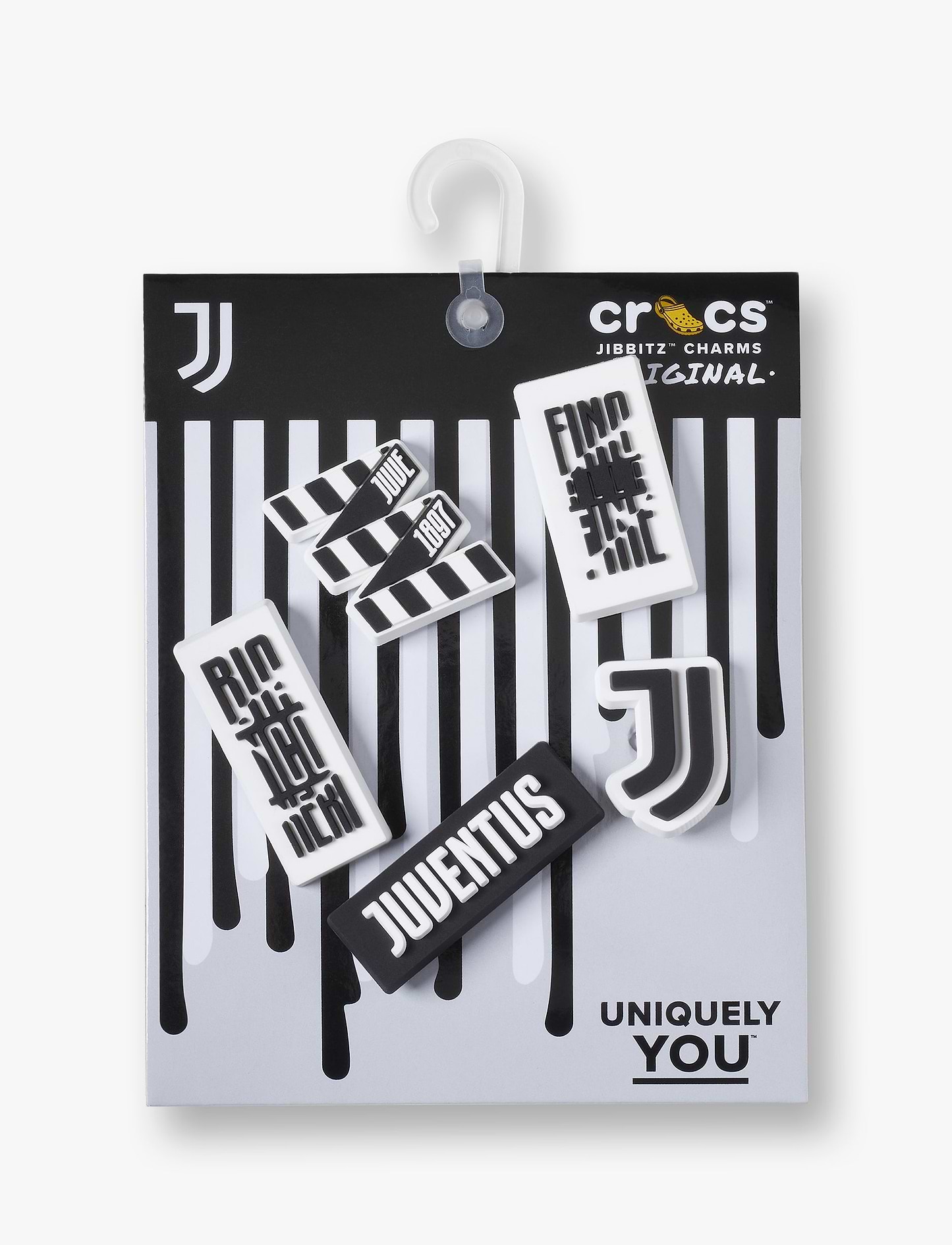 Crocs Jibbitz Juventus - מארז 5 ג'יביטים קרוקס