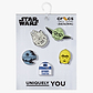 Crocs Jibbitz Star Wars - מארז 5 ג'יביטים קרוקס