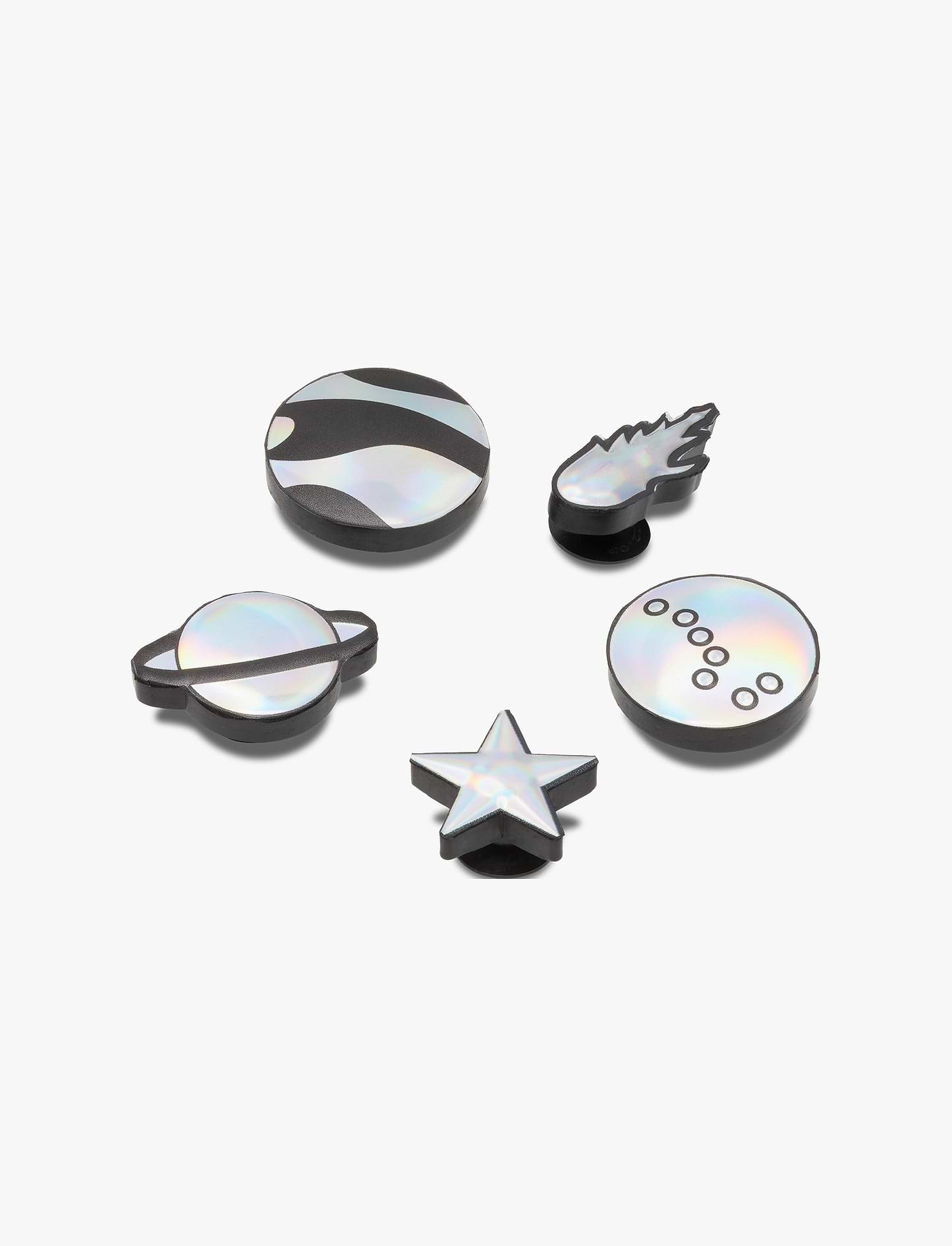 Crocs Jibbitz Irdscnt Out Of This World 5 pack - מארז ג'יביטים קרוקס