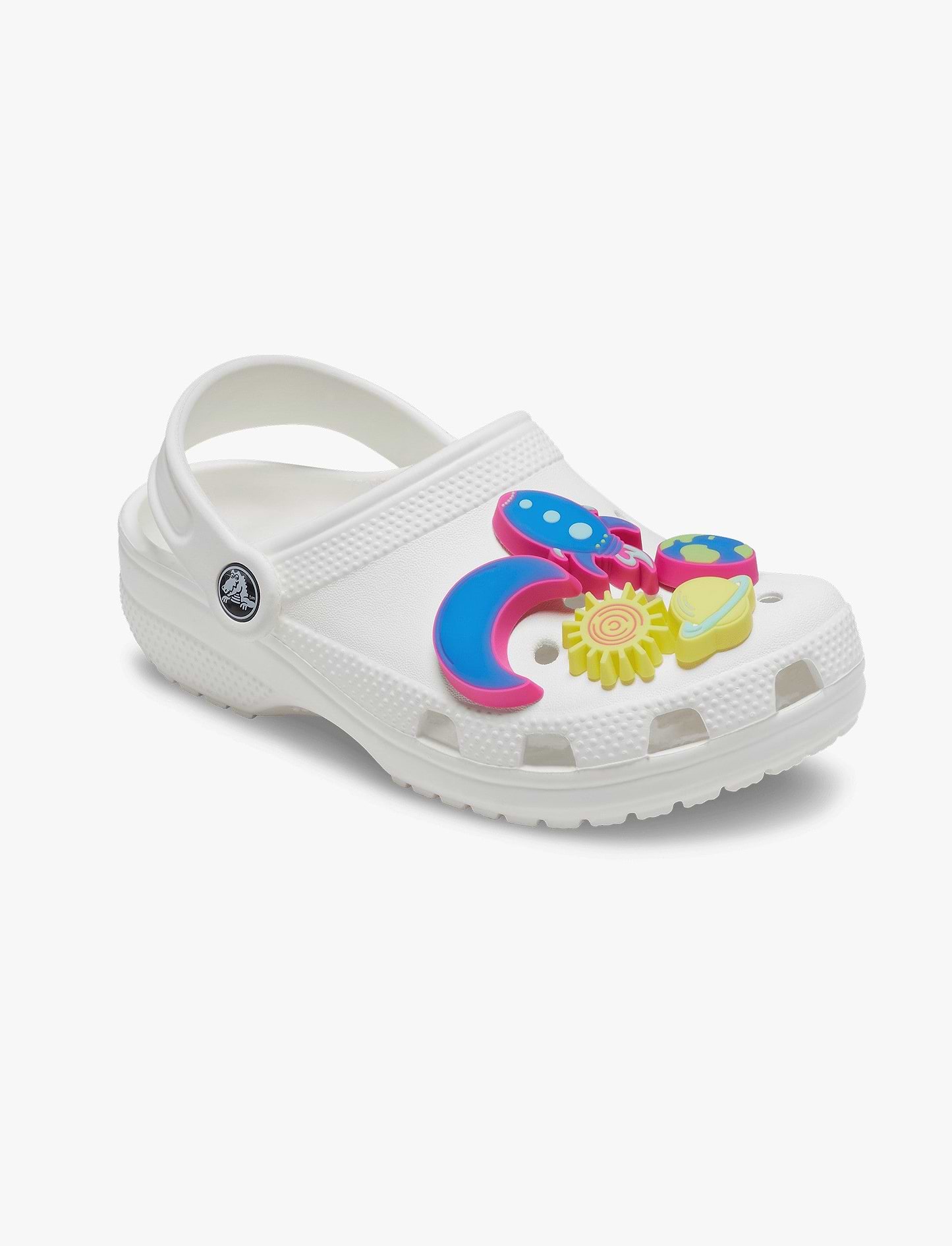 Crocs Jibbitz Lights Up Neon Planets 5 Pack - מארז ג'יביטים קרוקס עם אורות