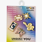 Crocs Jibbitz In The Cards 5 Pack - מארז ג'יביטים קרוקס