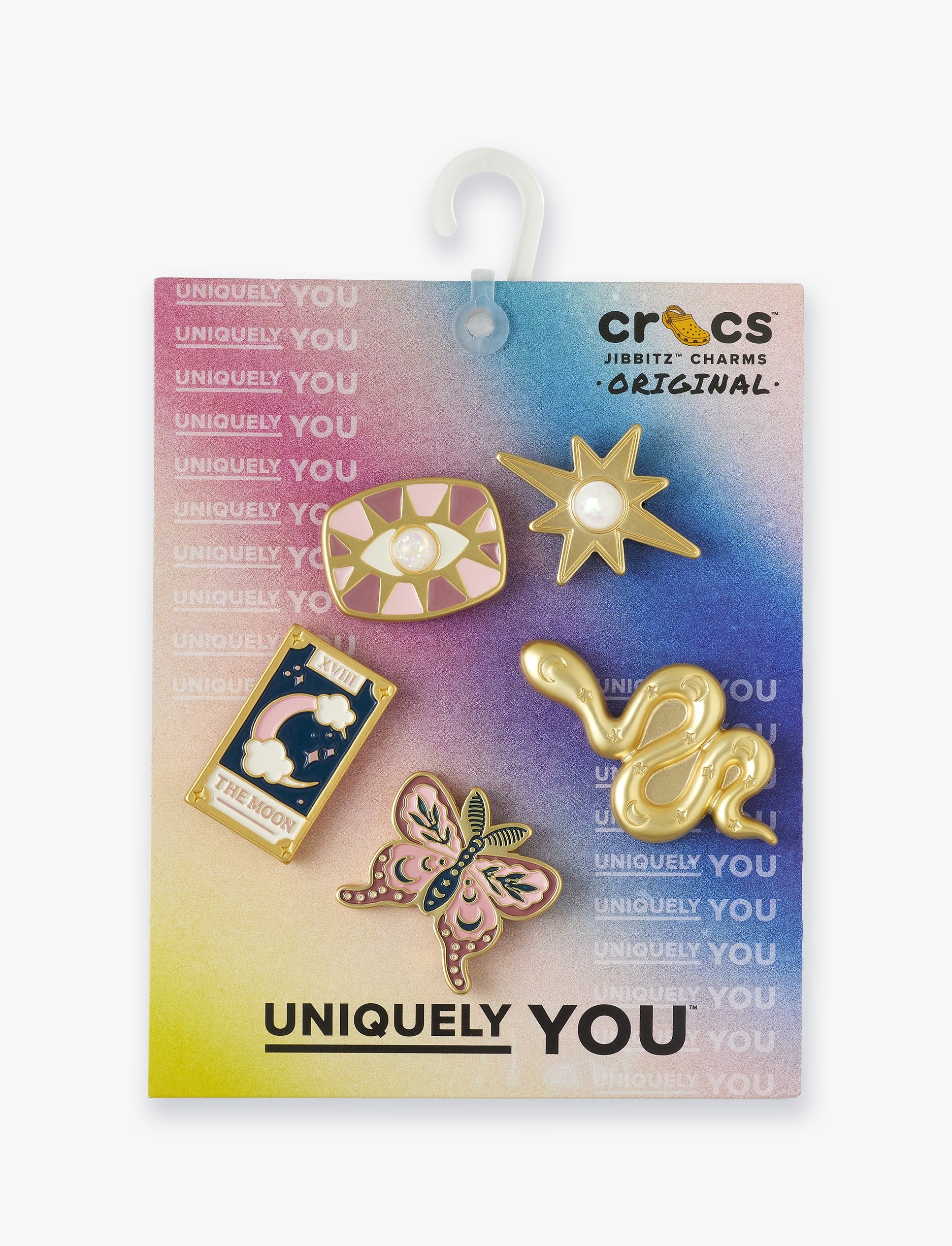 Crocs Jibbitz In The Cards 5 Pack - מארז ג'יביטים קרוקס