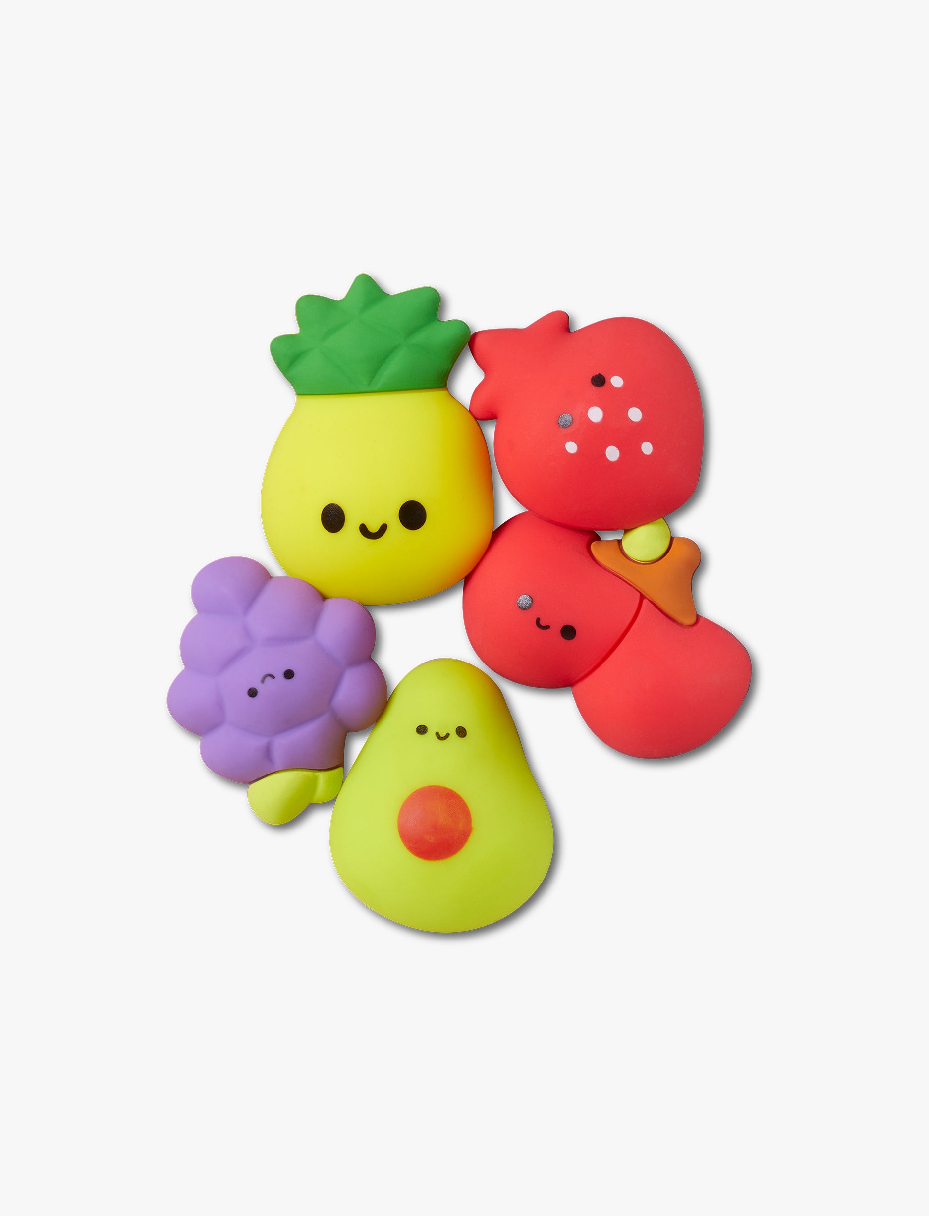 Crocs Squish Fruits -  מארז 5 ג'יביטים קרוקס